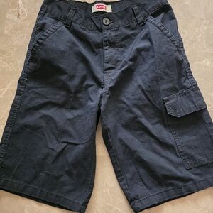 Levi's Kids Navy Cargo Shorts